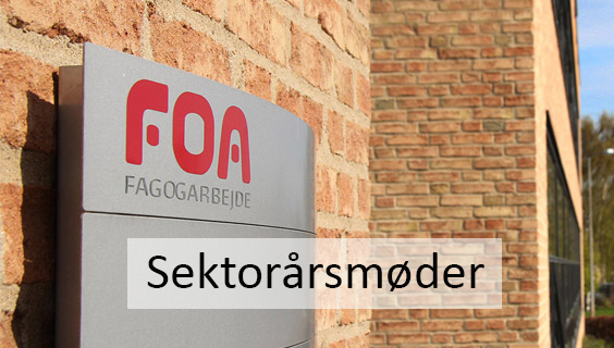 Sektorårsmøder i FOA Århus